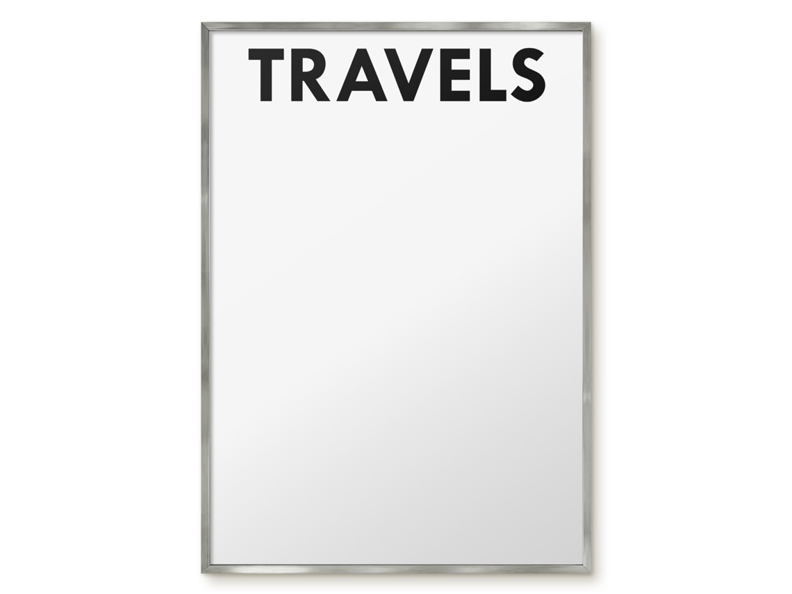Magnetic Board Travels For The Living Room Espelharte (70x100 Cm)