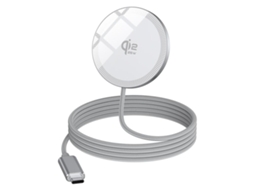 Carregador Portátil Magnético Sem Fio 25w com Interface Tipo C compatível com iPhone 12 a 17 branco XIAOMOYU