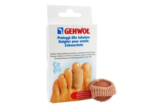Protetor Para Dedos Dos Pés Gehwol Grande 1 Pacote Com 2 Unidades Miralex