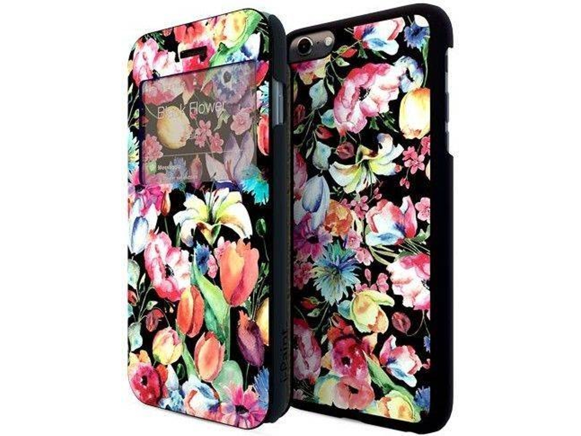 Capa iPhone 6 Plus, 6s Plus, 7 Plus, 8 Plus ATLANTIS Flores Multicor