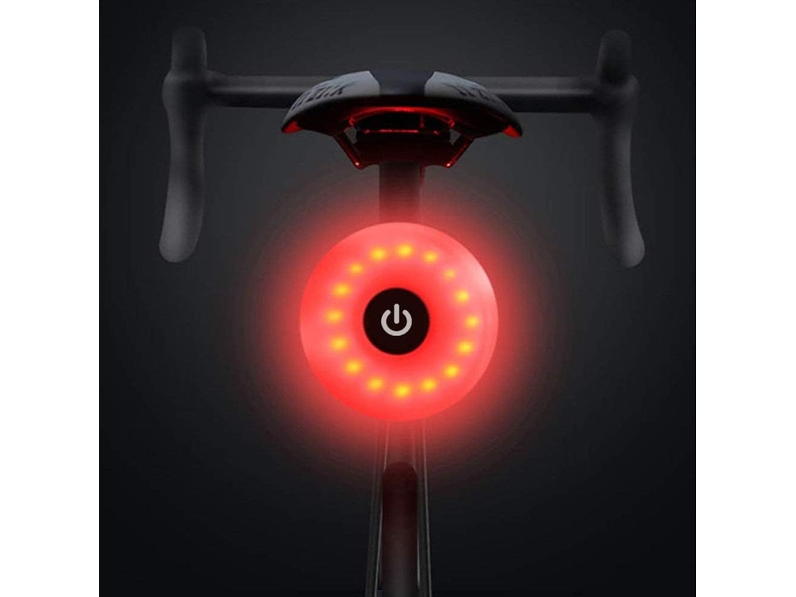 Lanterna Traseira Para Bicicleta, Led Recarregável Via Usb, à Prova Dágua, Com 5 Modos De Iluminação. Aquaforge