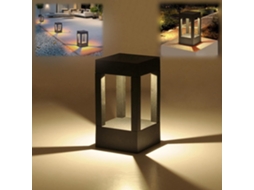 Poste De Luz Elegante De Alumínio Para Paisagens, Elementos De Estilo Industrial Para Decoração Externa, Valorizando Jardins, Calçadas, Caminhos, Quin