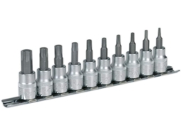 Conjunto De Bits De Soquete Estrela Trx Ak6207 Com Encaixe Quadrado De 10 3/8"