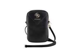 Bolsa De Ombro Para Smartphone Em Grão 4g Preto