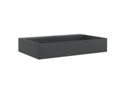 Wash Basin, Wash Basins Vidaxl Preto Mármore (60 X 38 X 11 Cm)