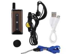 Aetheria gv V9 Mini Rádio de Duas Vias Handheld Uhf 400 480mhz Walkie Talkie Portátil