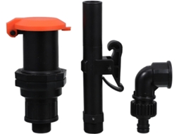Engate Rápido De 3/4" Dn20 Em Plástico Para Mangueira Jardim Com
