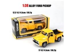 Miniatura de Carro em Escala 1/38, Modelo de Carro Clássico, Brinquedo Infantil. MDUG