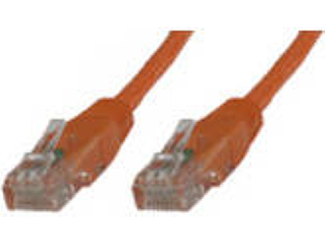 Cabo de Rede MICROCONNECT (RJ45 - 15 m - Laranja)