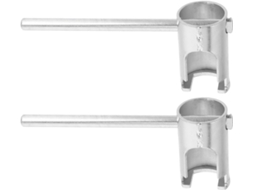 De 2 Chaves Metal Reforçadas Com Encaixe Para Sprinklers Embutidos.