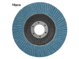 10 Peças Disco De Lamas Azul 115mm Para Esmeril Angular (80 Grit) Lija Abrasiva Roda De Lijado