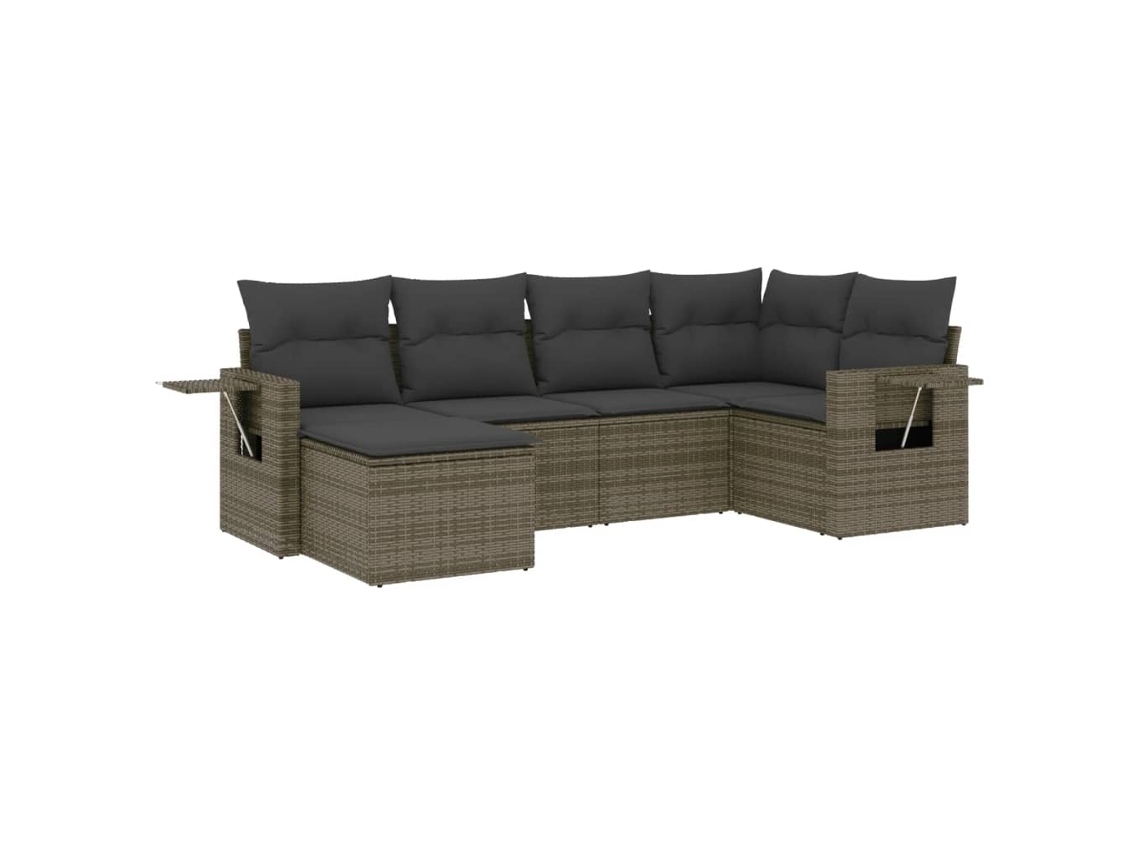 Garden Sofa Set, Garden Sofa Sets Vidaxl Cinzeto Rattan / Vime (n/a)