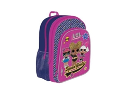 Lol Glittery Mochila Grande com 2 Fechos 29X38X11 cm