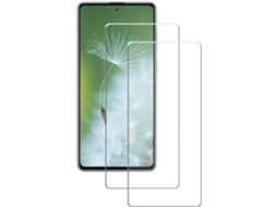 Conjunto de Películas de Ecrã Protetora Dureza Alta Definição para Samsung Galaxy A51 5G HONGWE. Vidro Temperado (2un)