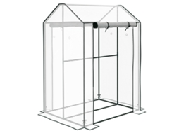Mesa Externa para 6 Pessoas Madeira e Metal 145x85x72cm Cinza