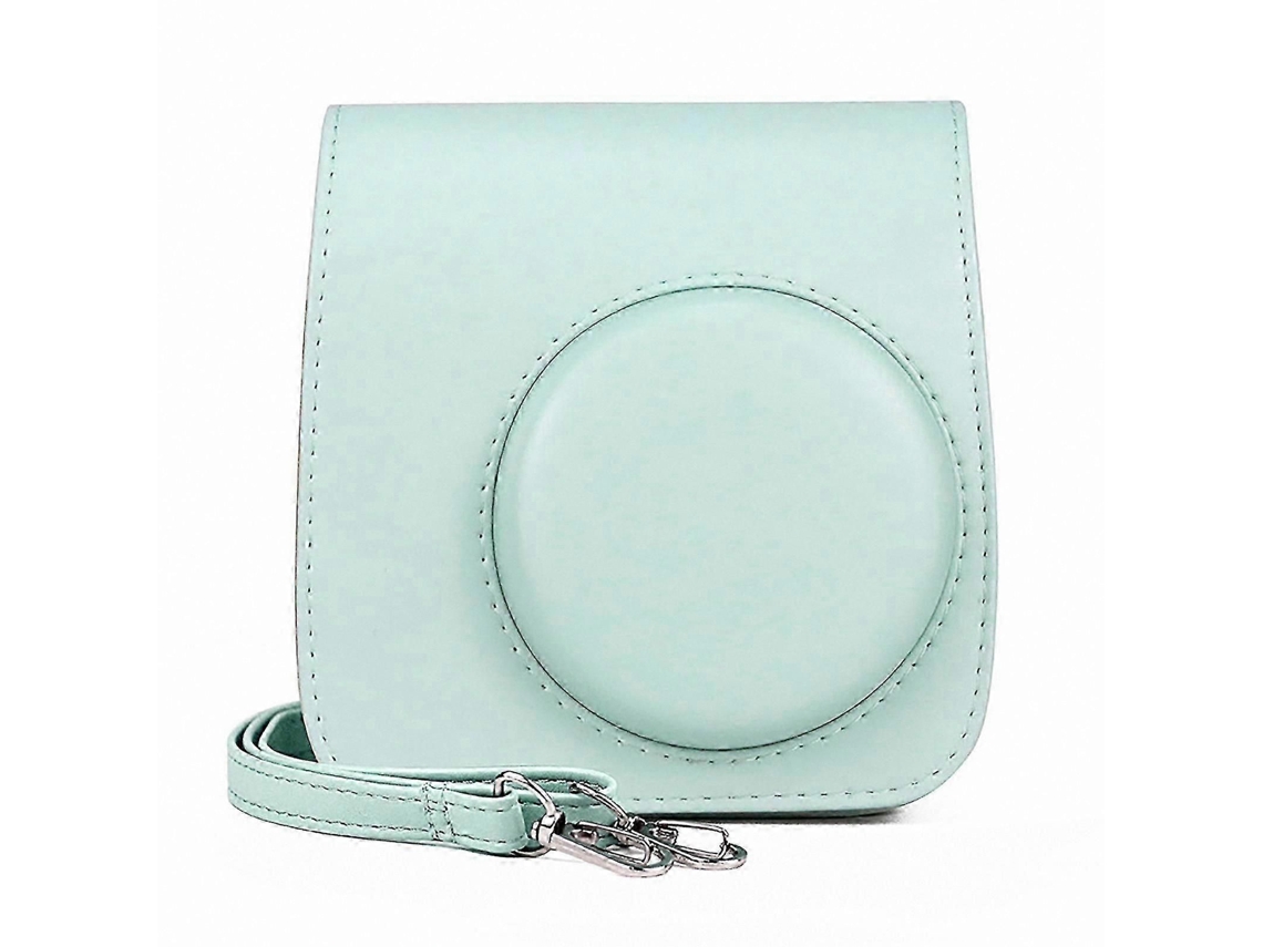 Bolsa Para Câmera Portátil Mini Digital À Prova De Choque E Arranhões, Com Revestimento Retrô Em Couro Sintético, Compatível Com Instax Mini 7+.