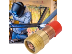 Lente De Gás 17gl 1/16" 1.6mm Para Soplete Tig Wp-18