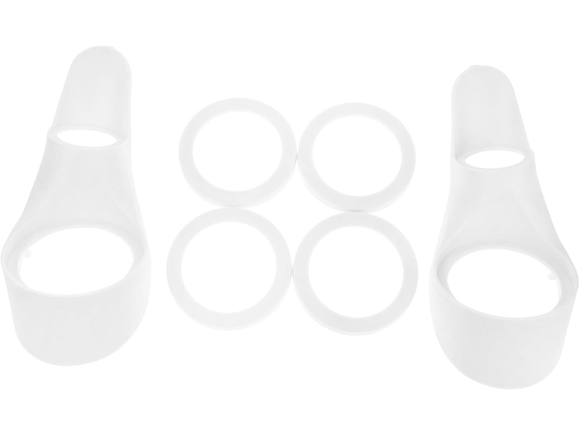 Kit De Montagem De Alto-falante Automotivo Em Plástico Branco, Com Adaptador.