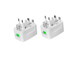 Laxiscreed Adaptador De Energia Universal Para Viagem, Carregamento Até 1300w De Alta Potência
