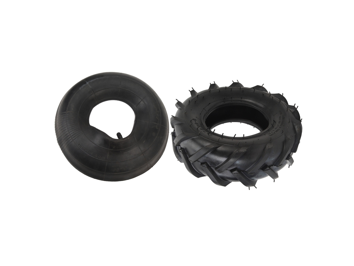 Pneu 13x5.00-6 com câmara de ar para jardim, ATV e UTV.