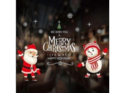 Adesivo De Decoração De Natal Adesivo De Janela De Natal Decoração De Natal Adesivo De Decoração Olysi Shop