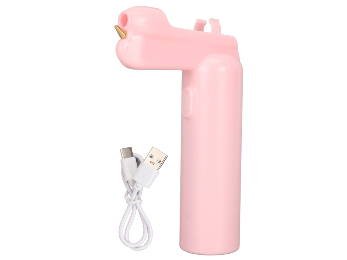 Aerógrafo Elétrico Universal Recarregável Com Motor De Compressão De Ar, Marcador Manual, Para Crianças, Tinta Rosa