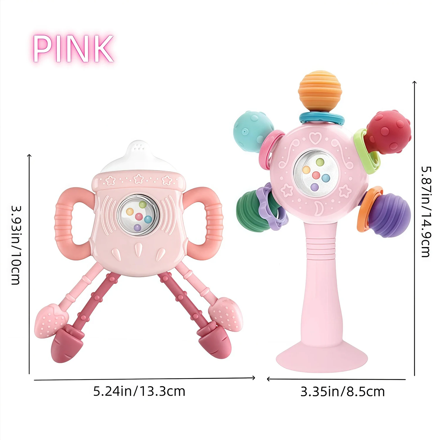 Conjunto De Mordedores Para Bebês, Livre De Bpa, Produtos Para Cuidados Dentais De Recém-nascidos.