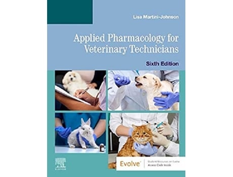 Livro Applied Pharmacology For Veterinary Technicians de Martini-Johnson (Inglés)
