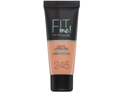 Base MAYBELLINE Fit Me 245 Classic Matte Bege Poreless