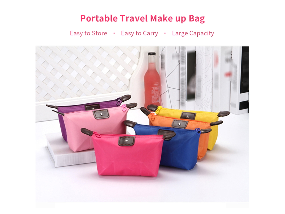 Bolsa De Maquillaje Portátil Impermeable Para Viajes