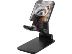 Suporte Dobrável E Ajustável Para Celular Hairy Furet, Compatível Com Smartphones, Leitores Digitais E Tablets, Ideal