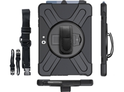Kit Capa, Película e Suporte Magnético Microsoft Surface Go 3 Survivor (Preto)