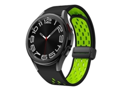 Pulseira De Relógio Dobrável Magnética Bicolor Com Fecho Preto