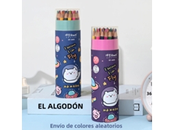 Conjunto De Lápis De Cor Pré-apontados (36 Cores), Cores Vibrantes E Suaves, De Longa Duração E Resistentes Ao Desbotamento.