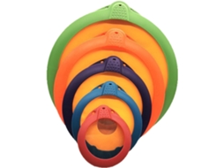 Conjunto De Tampas Vedação A Vácuo, 5-tampas De Silicone Em Cores Variadas, Tampas Universais Para Armazenamento De