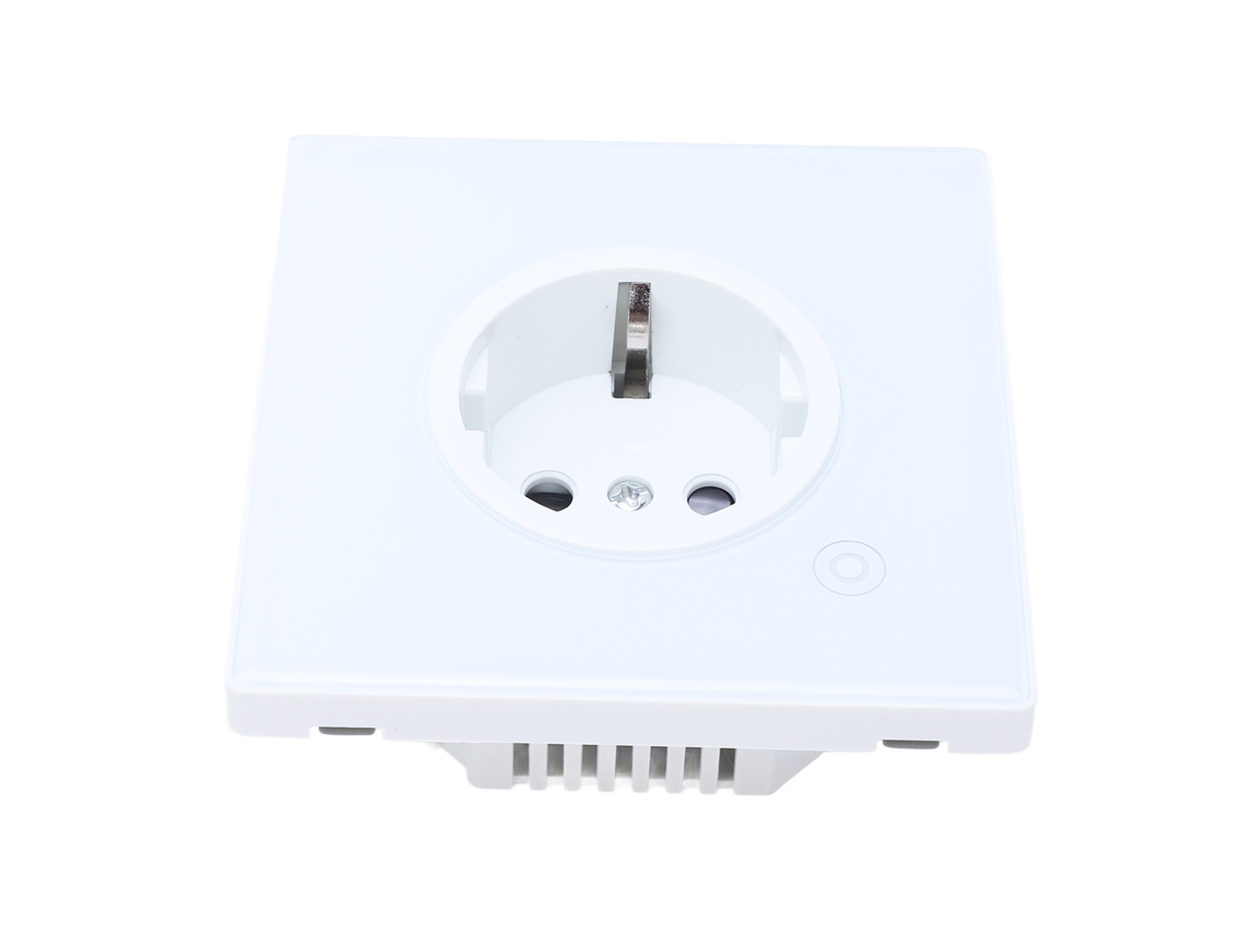 Tomada Inteligente 16a Painel Timer Muro Branco