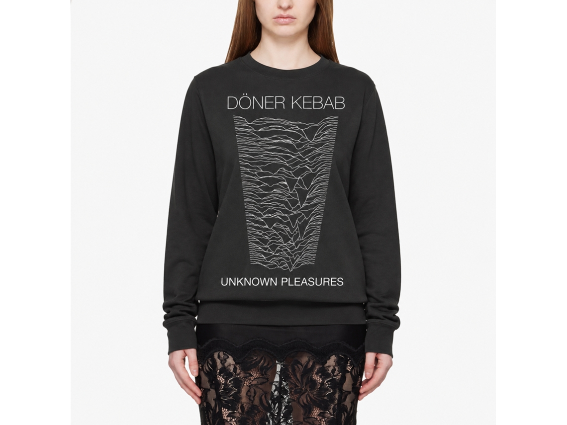 Rockinstone Doner Kebab: Unknown Pleasures Classic Sweatshirt Unique Designer Style