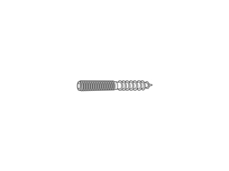 Haste Roscada CHEMITOOL Lv 001 Zincada (8x40 mm)