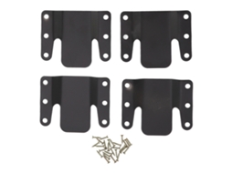 Conector universal Primerox para móveis em ferro com 4 conjuntos de abertura