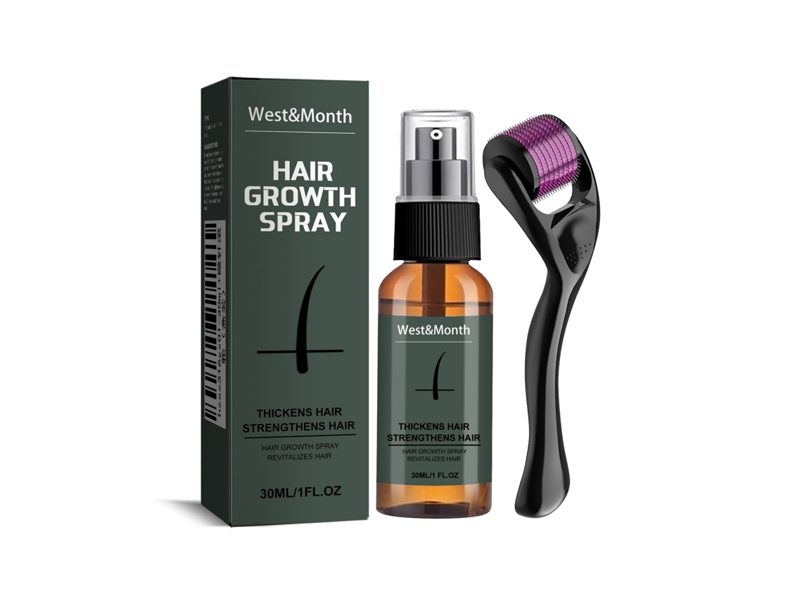 Conjunto De Spray Para Crescimento De Barba