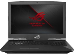 Portátil Gaming ASUS G703GI-98D08CB1 (Intel Core i9-8950HK - NVIDIA GeForce GTX 1080 - RAM: 64 GB - 2 TB HDD + 1 TB SSD - 17.3'')
