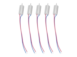 5pcs Motor Sem Núcleo Micro 6x12mm 3.7v 21800rpm para Modelo de Avião Brinquedo Quadricóptero
