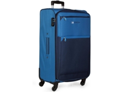 Mala de Viagem Grande ITACA Eva Extensível Azul (100 L)