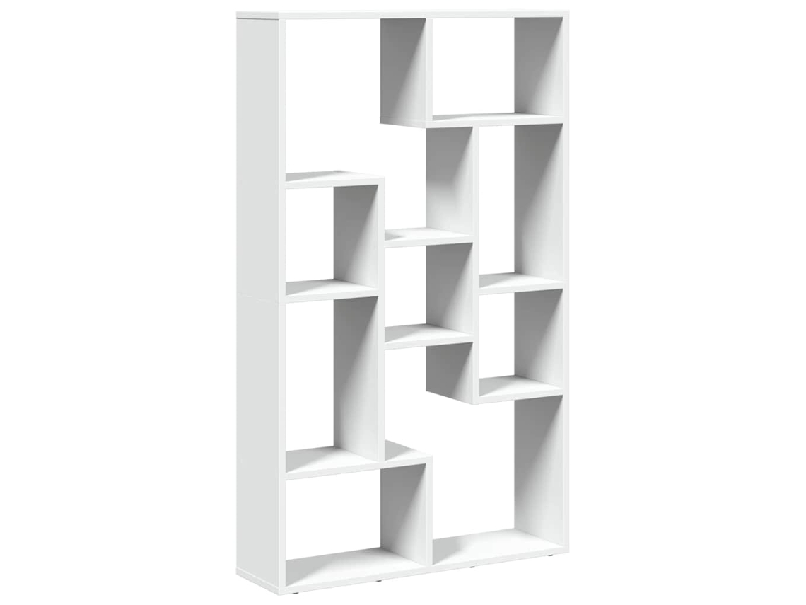 Estante 72x20x120,5 Cm Derivados de Madeira Branco MAISON EXCLUSIVE