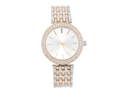 Relógio Feminino Elegante de Pulso Analógico Quartzo com Decoração de Pedras Preciosas 5