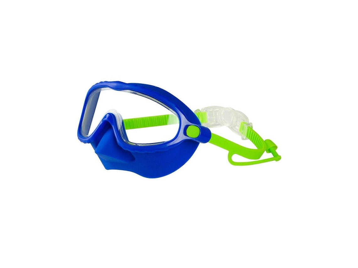 Óculos de Natação AQUAFORGE infantis, protetor nasal, vedação antiembaçante, ajuste confortável, rosa e azul