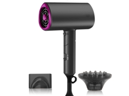 Secador De Cabelo Portátil Com Difusor, Secador Iônico Para Cabelos Cacheados Femininos. Ly Ebike