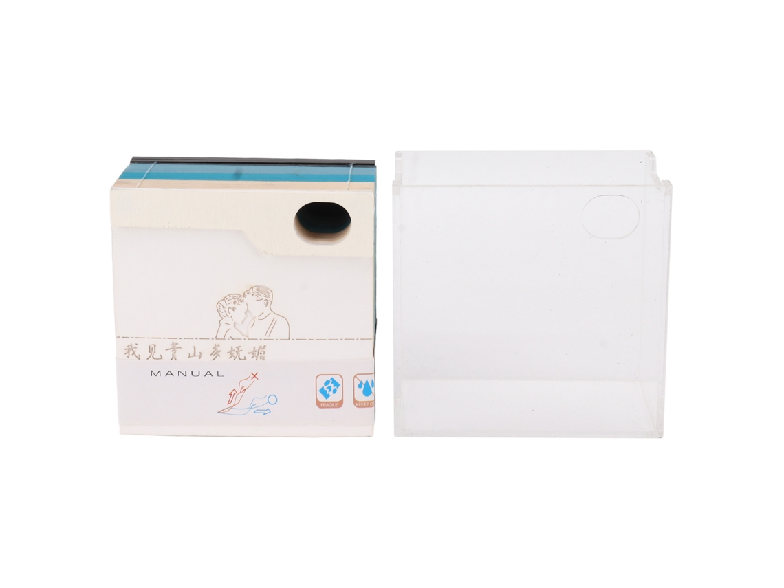 Notas Adesivas Navio de Cruzeiro 3d Decorativo Bloco