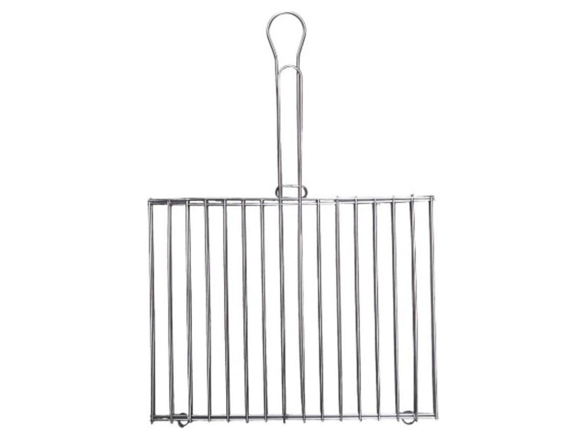 Grelha Retangular Simples Zinc. 40x30cm Bbq Lovers