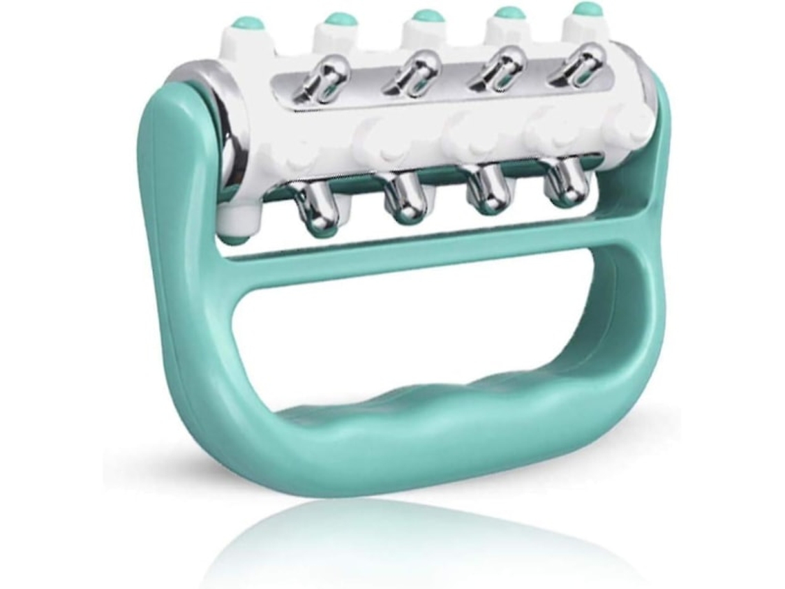 Massageador Manual Com Rolos Para Pernas Braços E Relaxamento Muscular